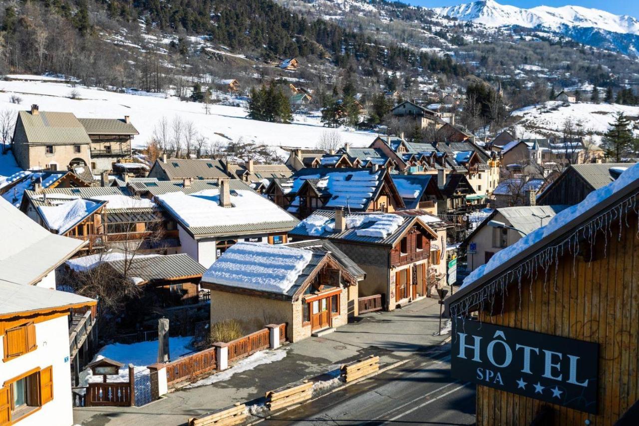 לה סאל-לס-אלפ Hotel Mont Thabor Serre Chevalier מראה חיצוני תמונה